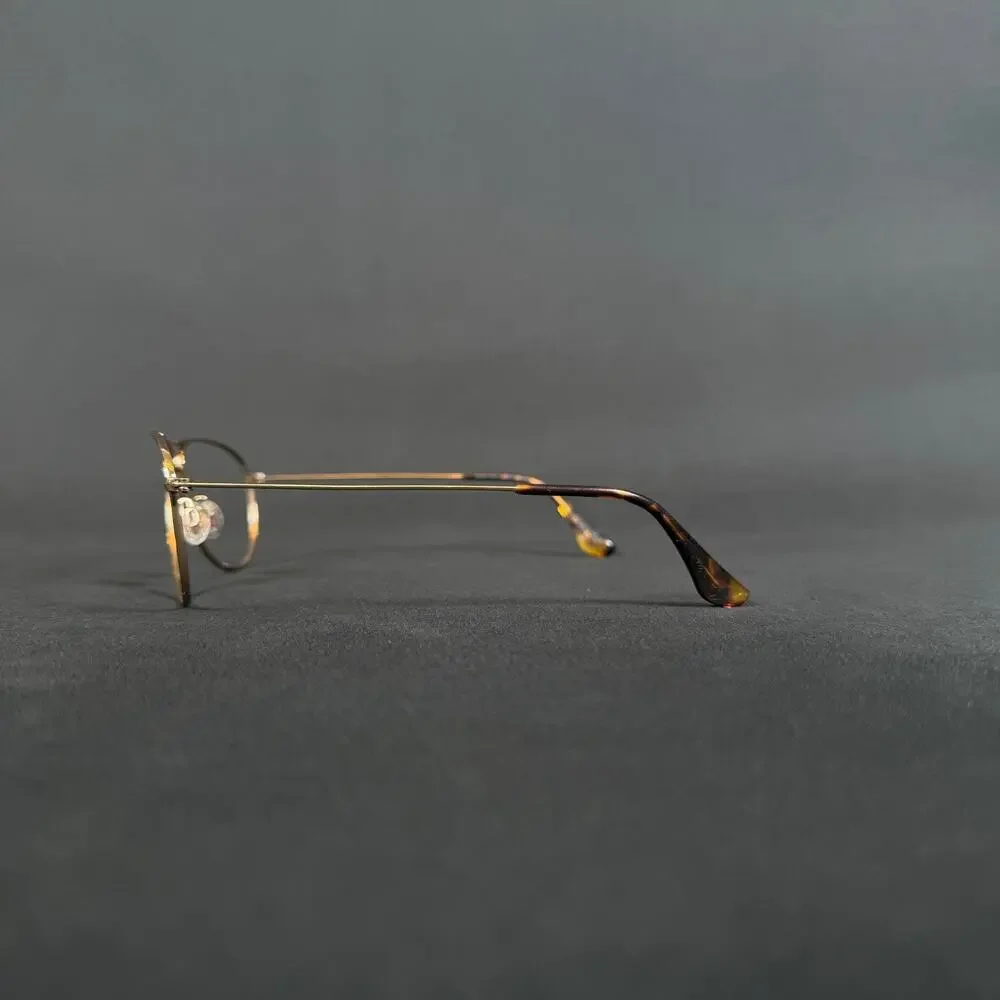 Maui Jim Sea House MJ772-16 60/15-143 Gold Titanium Aviator Eyeglasses OnlyFrame